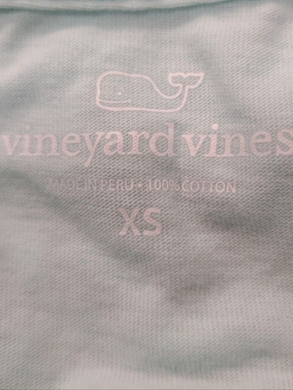 vineyard vines light blue woman’s t shirt size XS - Picture 3 of 3